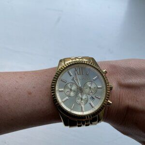 Michael Kors Large Women's Gold Watch